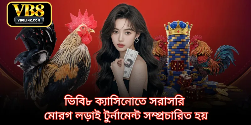 ভিবি৮ ক্যাসিনোতে সরাসরি মোরগ লড়াই  টুর্নামেন্ট সম্প্রচারিত হয়