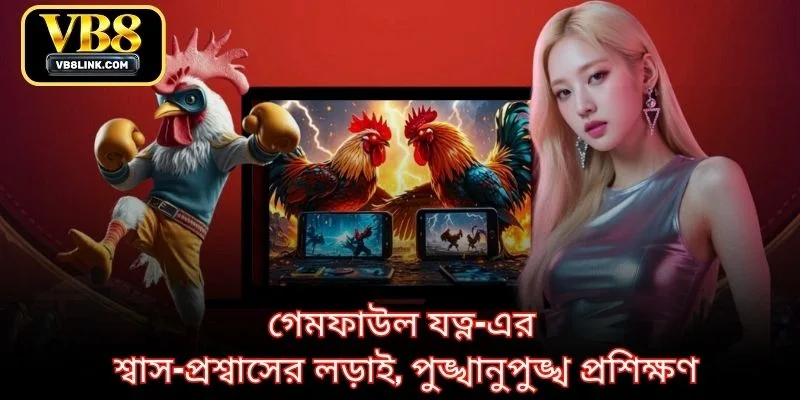 গেমফাউল যত্ন-এর শ্বাস-প্রশ্বাসের লড়াই, পুঙ্খানুপুঙ্খ প্রশিক্ষণ